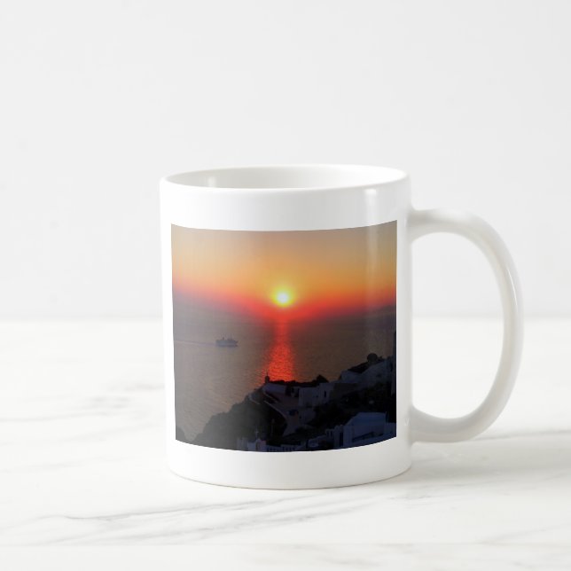 santorini coffee mug (Right)