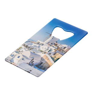 Santorini Credit Card Bottle Opener