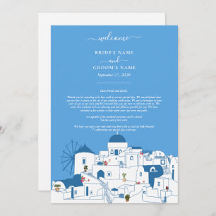 Santorini Destination Greece Wedding Itinerary Program