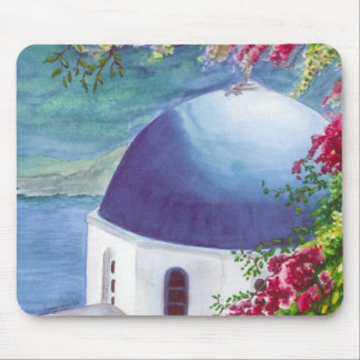 santorini dome mousepad