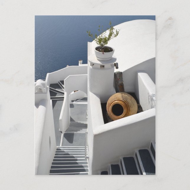 Santorini Dreams Postcard (Front)