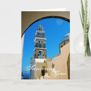 Santorini, Greece Card