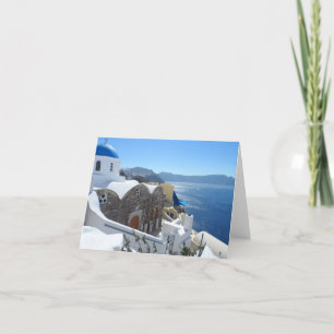 Santorini, Greece Card