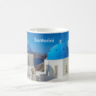 Santorini Greece Coffee Mug