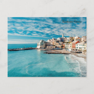 Santorini Greece  Holiday Postcard