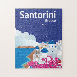 Santorini Greece Jigsaw Puzzle