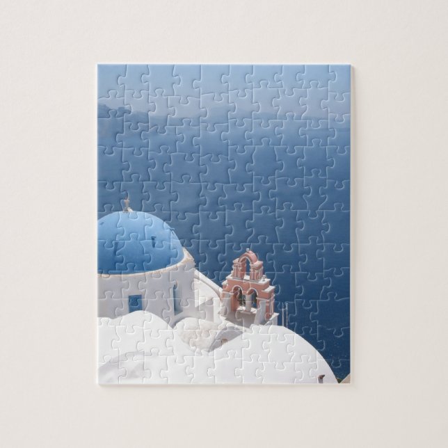 Santorini Greece Jigsaw Puzzle (Vertical)