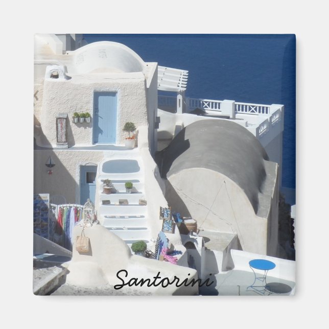 Santorini, Greece Magnet (Front)
