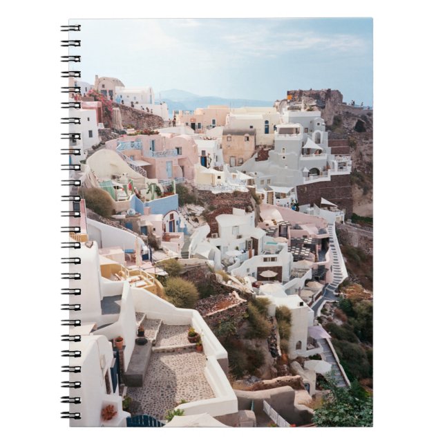 SANTORINI GREECE NOTEBOOK (Front)