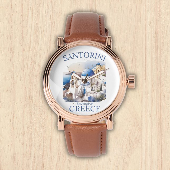 Santorini Greece Paradise Island Watch (Creator Uploaded)