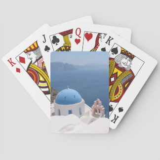 Santorini Greece Playing Cards