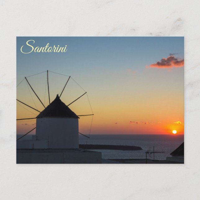 Santorini, Greece Postcard (Front)