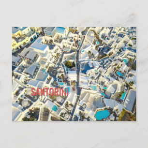 Santorini - Greece Postcard
