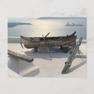 Santorini Greece Postcard