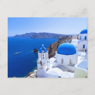 Santorini, Greece Postcard