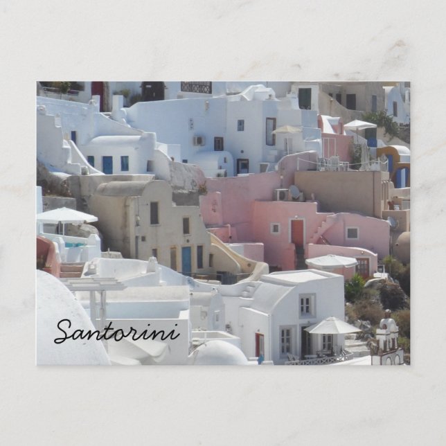 Santorini, Greece Postcard (Front)
