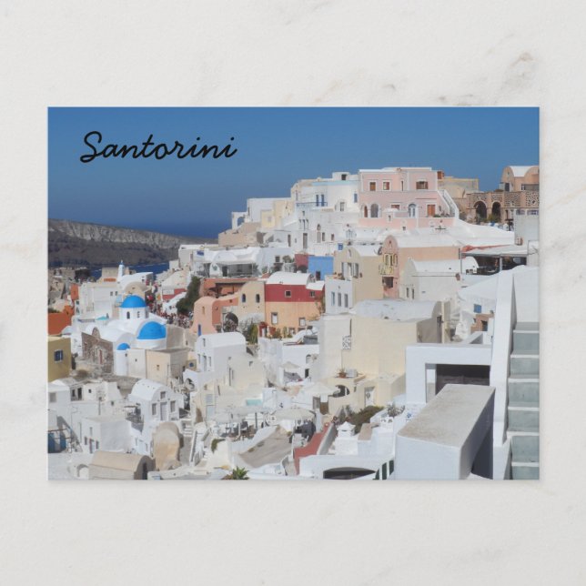 Santorini, Greece Postcard (Front)