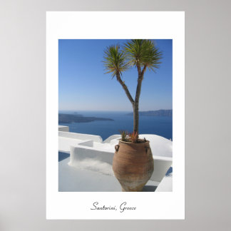 Santorini, Greece Poster