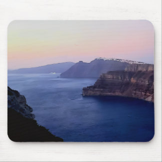 Santorini Greece Souvenir Mousepad