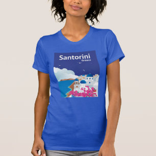 Santorini Greece T-Shirt