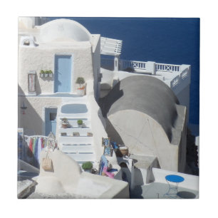 Santorini, Greece Tile