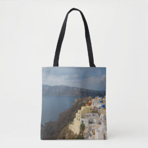 Santorini in the Afternoon Sun Tote Bag