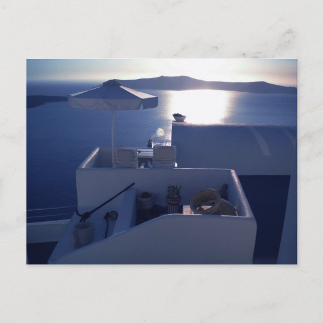 santorini Island Greece Postcard (Front)