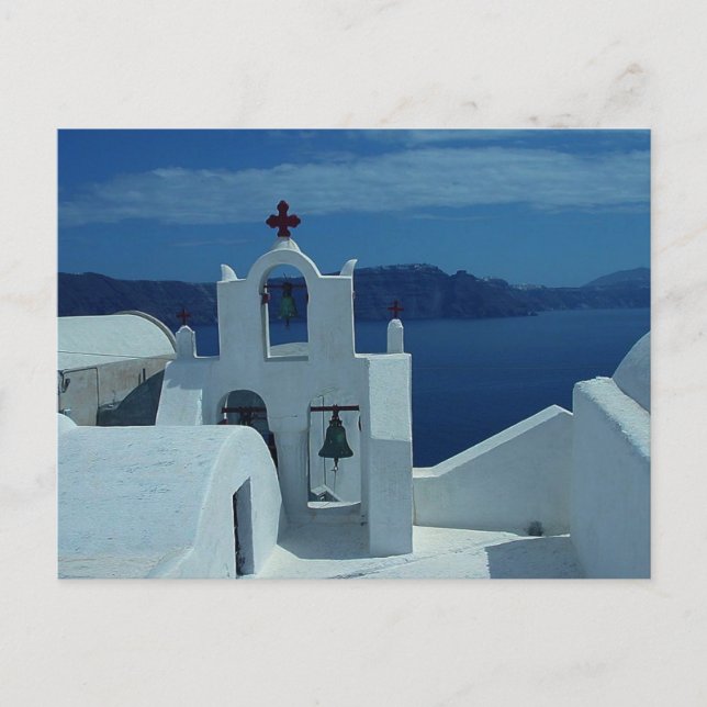 Santorini Island Greece Postcard (Front)