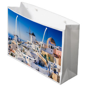 Santorini  large gift bag