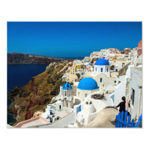 Santorini, les îles grecques - copie de photo