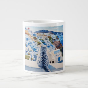 Santorini lets vacation! Specialty Mug