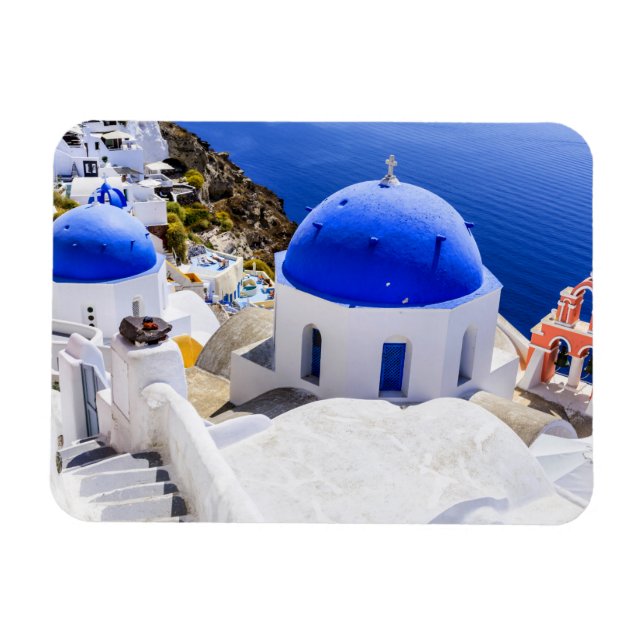 Santorini Magnet (Horizontal)