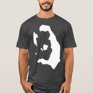 Santorini map T-Shirt