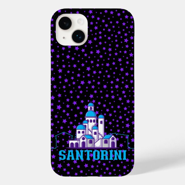 Santorini Memory.b Case-Mate iPhone Case (Back)