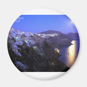 SANTORINI NIGHT MAGNET