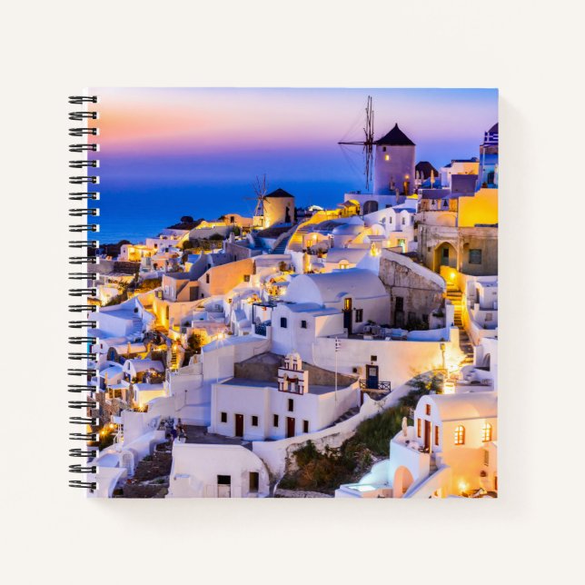 Santorini Notebook (Front)