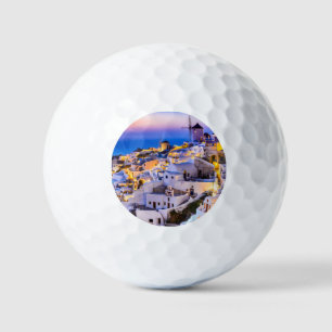 Santorini Oia Golf Balls