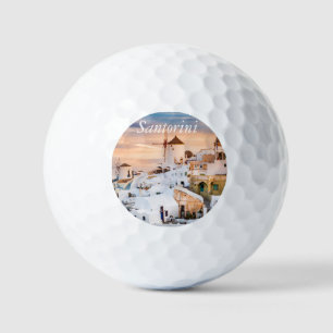 Santorini Oia Golf Balls