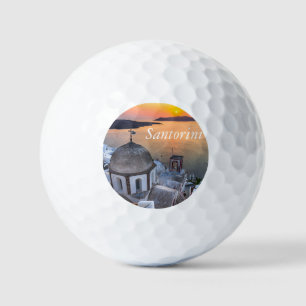 Santorini Oia Golf Balls