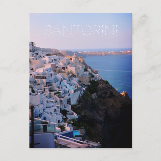 Santorini  postcard (Front)