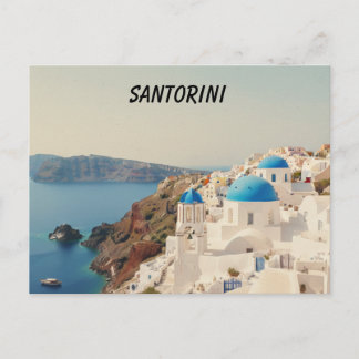 Santorini Postcard