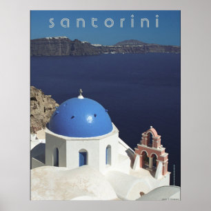 Santorini Poster