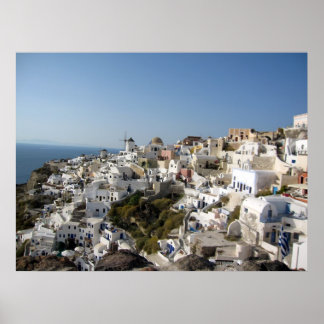 Santorini Poster
