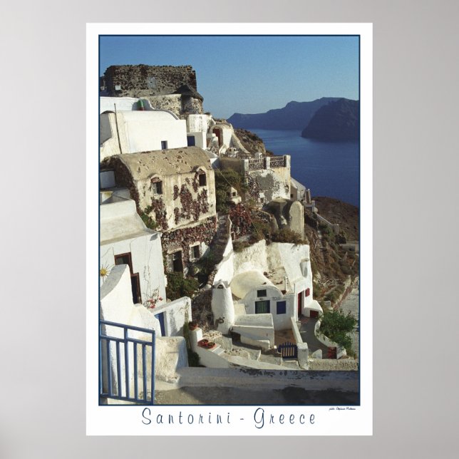 Santorini Poster (high resolution) (Front)