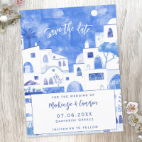 Santorini Save The Date