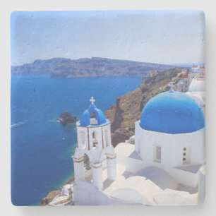 Santorini Stone Coaster