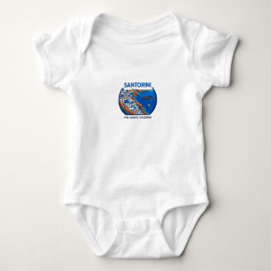 SANTORINI THE ICONIC CALDERA BABY BODYSUIT