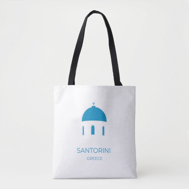 Santorini Tote Bag (Front)