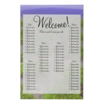 Santorini vineyard sitting plan 6 tables