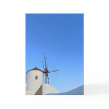 Santorini Windmills Oia Greece Photography